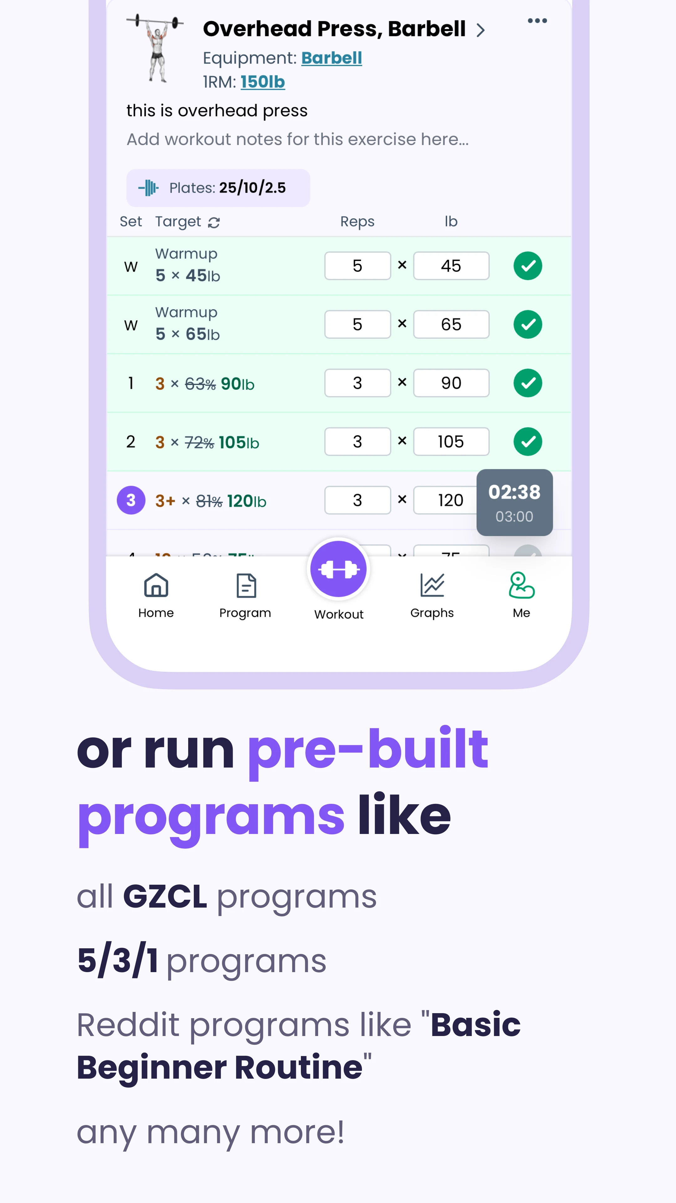 Liftosaur: Scriptable Workouts screenshot